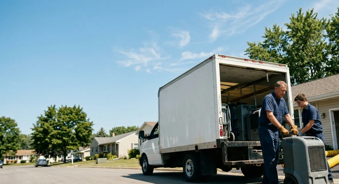 Water Damage Cleanup in Haydenville, OH near me